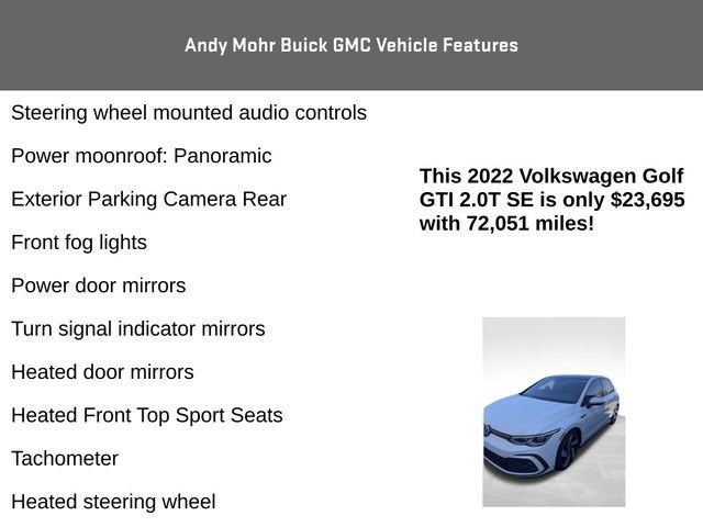 2022 Volkswagen Golf GTI SE