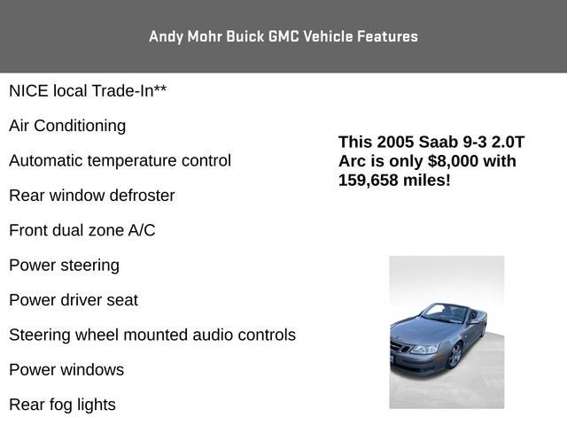 2005 Saab 9-3 Arc