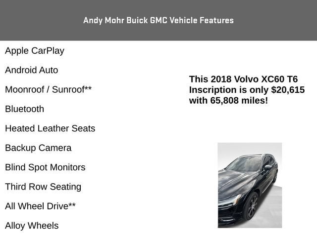 2018 Volvo XC60 Inscription