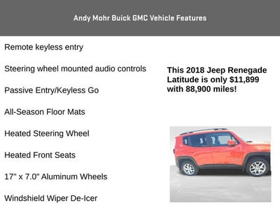 2018 Jeep Renegade Latitude