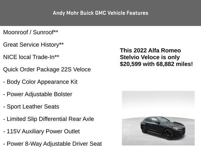 2022 Alfa Romeo Stelvio Veloce