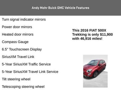 2016 FIAT 500X Trekking