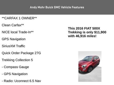 2016 FIAT 500X Trekking