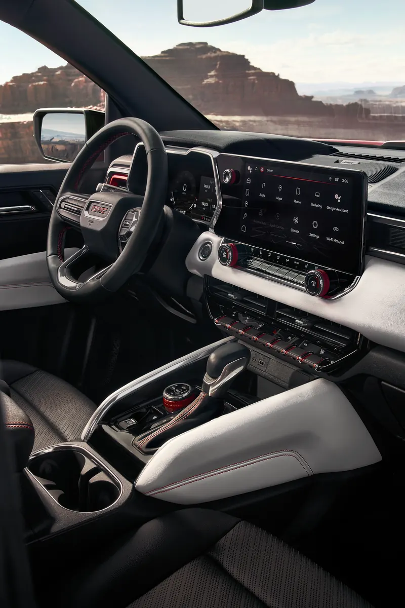 2026 GMC Canyon infotainment system at Andy Mohr Buick GMC in Fishers IN