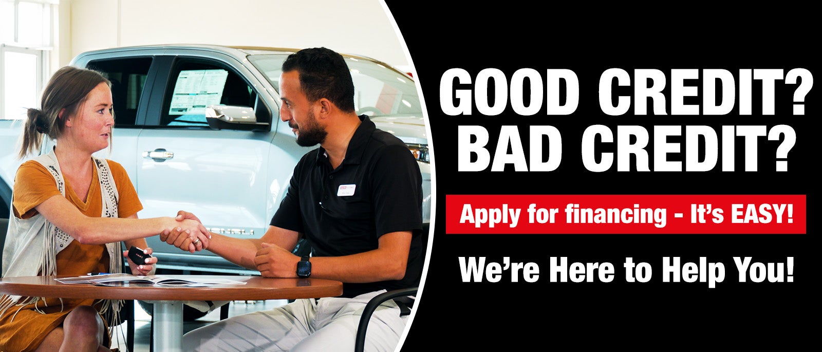 Good Credit? Bad Credit? We're here to help! Apply for Financing at Andy Mohr Buick GMC in Fishers IN