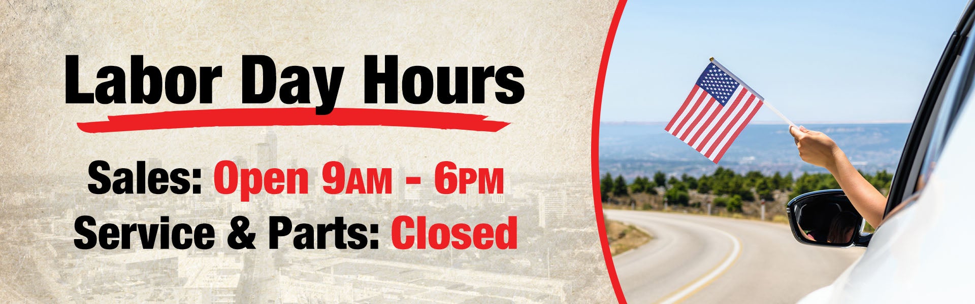 Labor Day Hours